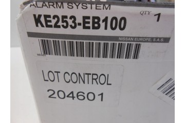 NAVARA III D40 CAR ALARM Car type passenger cars