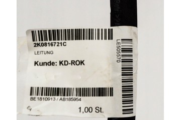 OE VAG 2K0816721C AIR CONDITIONING CABLE VW CADDY 16 Car type undefined