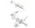 AUDI A4 B7 Drive axle front left flanged shaft JOINT 01J409343A Catalog number of the part OEM 01J409343A