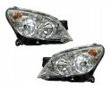 HEADLIGHTS OPEL ASTRA H 2003 2012 SILVER