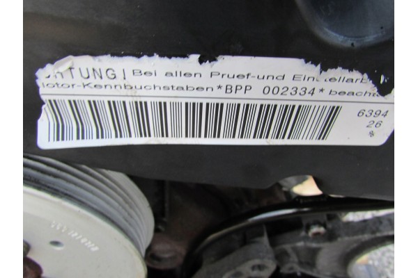 Engine complete audi a6 c6 2 7 tdi BPP Catalog number of the part Silnik kompletny audi a6 c6 2 7 tdi BPP wtryskiwacze turbospre
