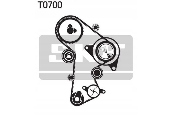 TIMING SET WATER PUMP VKMC 01148 2 SKF Part manufacturer SKF
