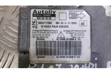9654717280 CENTRALITA AIRBAG PEUGEOT 407
