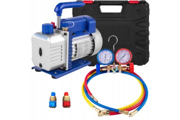Vacuum Pump 4CFM 1720RPM 5PA With Pressure Gauge Distributor 1 3HP