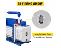 Bomba de vacío 4 CFM 1/3 HP con manómetro 5PA 1720 RPM
