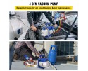 Bomba de vacío 4 CFM 1/3 HP con manómetro 5PA 1720 RPM