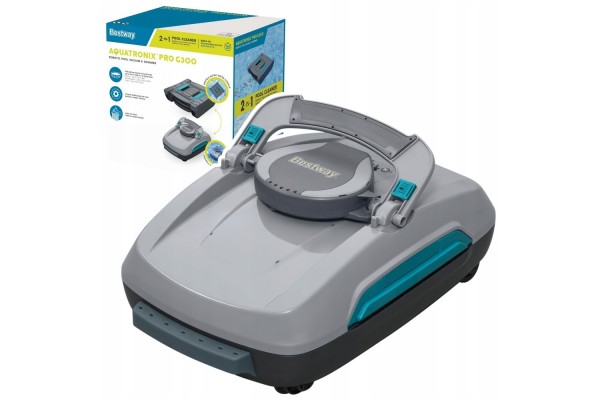 Robot Vacuum Cleaner Swimming Pool Vacuum Cleaner 2in1 AquaTronix Pro G300 Bestway 58942