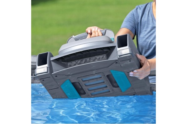 Robot Vacuum Cleaner Swimming Pool Vacuum Cleaner 2in1 AquaTronix Pro G300 Bestway 58942 Compressor ID 6SEU14C