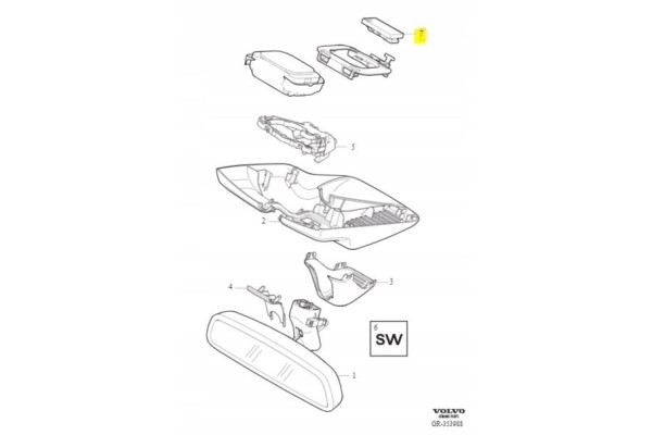 Humidity sensor Volvo Catalog number of the part 31369747