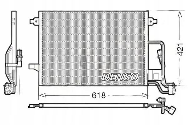 CONDENSER AIR CONDITIONING COOLER DCN32018 DENSO