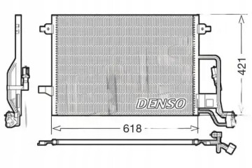 CONDENSER AIR CONDITIONING COOLER DCN32018 DENSO
