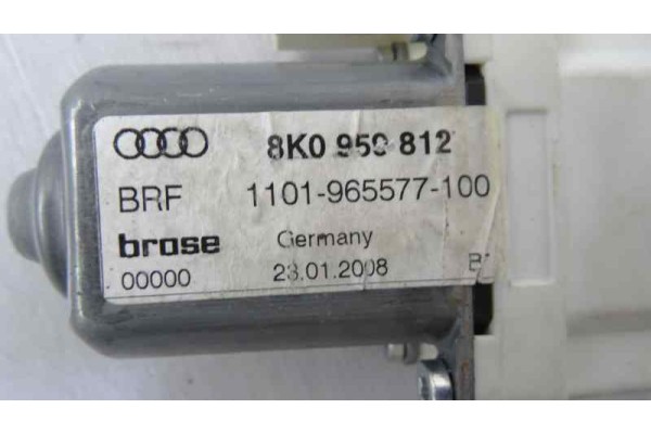 8K0959812 ELEVALUNAS TRASERO DERECHO AUDI A4 BERLINA (8K2) S line Sportpaket / plus 2008 8K0959812 162933 AUDI - 1