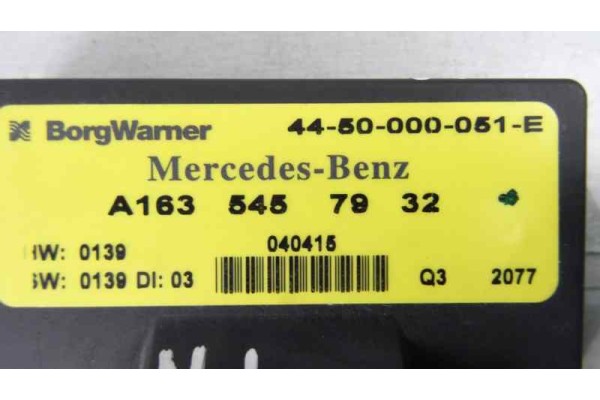 A1635457932 NO IDENTIFICADO MERCEDES-BENZ CLASE ML (BM 163)