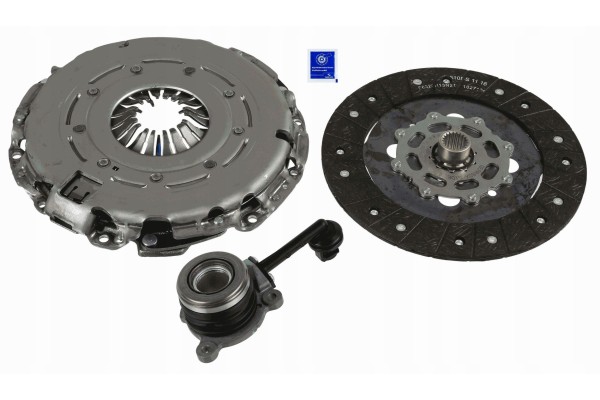 Complete clutch with hydraulic bearing SACHS 3000 990 608