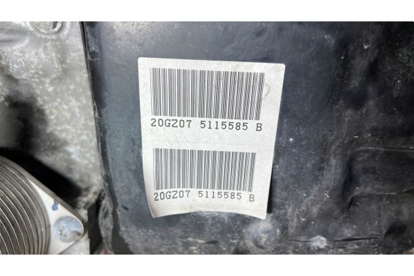 AUTOMATIC TRANSMISSION 20GZ07 TF 82SC PEUGEOT 308 2 0 BLUEHDI Catalog number of the original 20GZ07 TF 82SC 5115585B