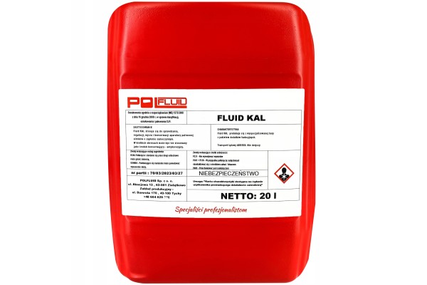 OIL TEST FLUID FOR CALIBRATION POLFLUID 20L CALIOL