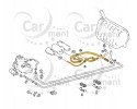 Fuel line kit Mercedes W201 190E A2014703775 A2014703975 Packaging status original