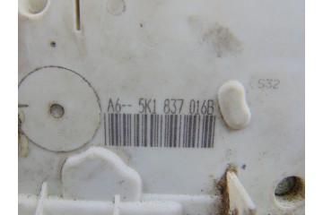 7 PINS CERRADURA PUERTA DELANTERA DERECHA VOLKSWAGEN GOLF VI (5K1)(10.2008)