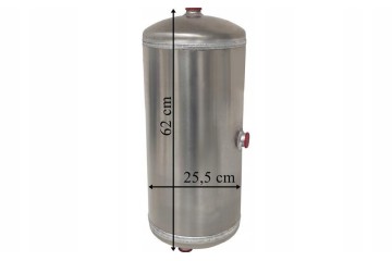 AIR TANK MAN MERCEDES SCANIA DAF 25L ALUMINIUM Quality of parts according to GVO Z replacement