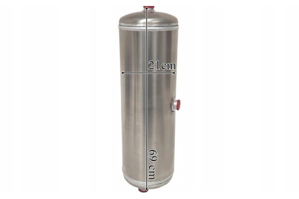 AIR TANK 20L 206X685 12 5 BAR ALUMINIUM Packaging status original