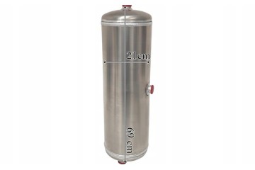 AIR TANK 20L 206X685 12 5 BAR ALUMINIUM Packaging status original