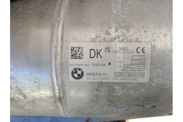 Suspension Air Tank BMW IX I20 6888309 Packaging status replacement