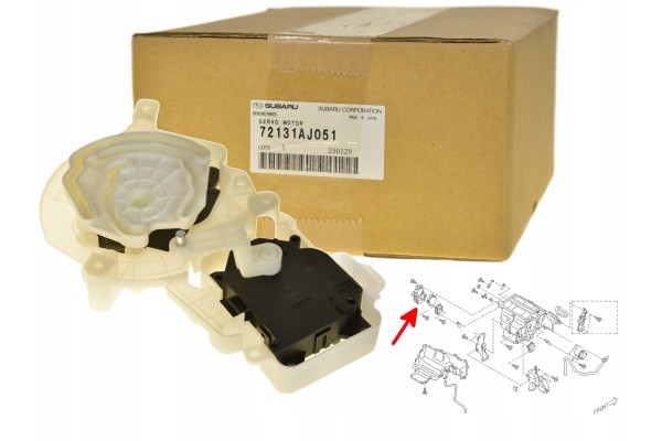 SUBARU LEGACY V 09 14 SUBARU OUTBACK 09 14 AIR SUPPLY CONTROL MOTOR