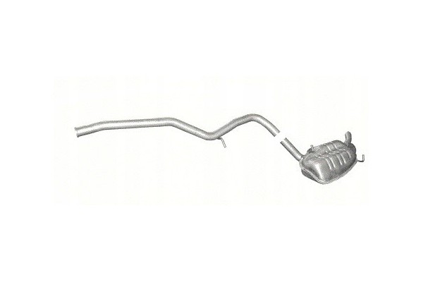 End muffler Mercedes E200 E220 CDi W211 T211