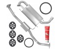 Muffler set Mazda MX5 II 2 NB 98 05 1 6 1 8