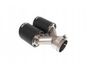 Double Silencer Tip 101mm Input 76mm SLIDE TW TL 421 Car type passenger cars