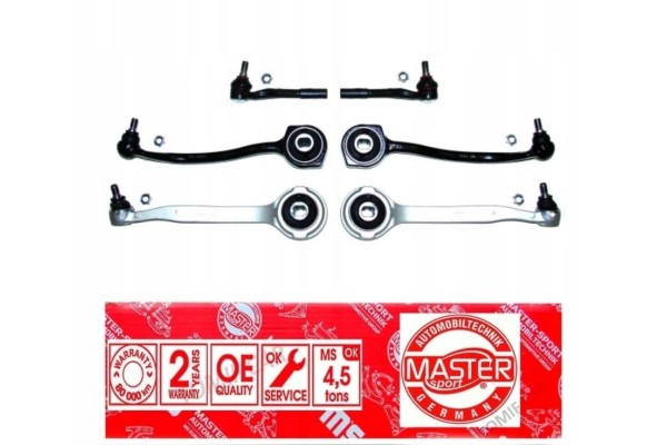 SET OF CONTROL ARMS TIPS MERCEDES C CLASS W203 S203 MASTER SPORT