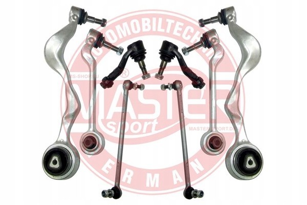 Front Control Arm Kit for BMW 1 E81 E87 3 E90 E91 Tip Connectors Part manufacturer Master Sport Germany