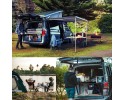 Camping bed for trunk sleeping shelf for VW T6 MULTIVAN 2015 2019 Quality of parts according to GVO P replacement with original 