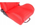 Sports chair K700 Velour Bride Red EAN GTIN 5903713027683