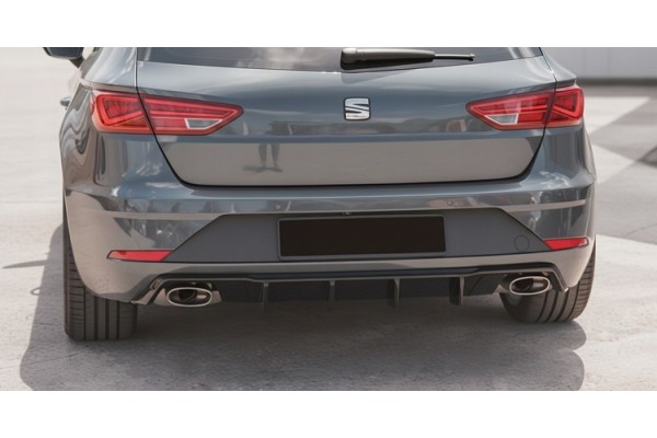 Rear bumper insert diffuser Seat LEON MK3 2016 2020 Catalog number of the part 84440