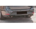 Rear bumper insert diffuser Seat LEON MK3 2016 2020 Part manufacturer ST PARTS
