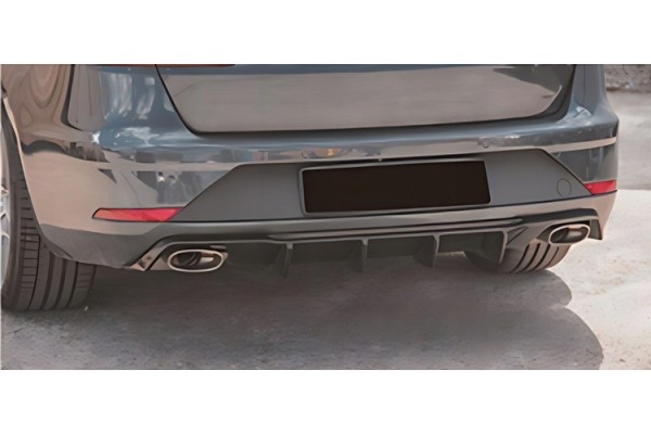 Rear bumper insert diffuser Seat LEON MK3 2016 2020 Part manufacturer ST PARTS