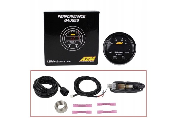 Indicador AFR AEM X-Series UEGO 30-0300 sonda broadband sensor LSU 4.9