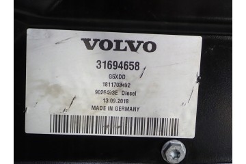 WEBASTO PARKING HEATER SET 31694658 VOLVO XC60 II D4 2 0D 18R Version European