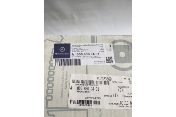 MERCEDES BENZ VITO BUS W 639 WEBASTO A0008300401 oryg Catalog number of the part A0008300401