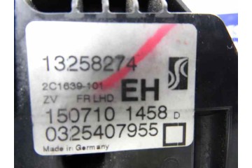 13258274 CERRADURA PUERTA DELANTERA DERECHA OPEL CORSA D "111 Years" 2011 13258274 162327 OPEL - 2