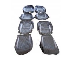 VW T5 T6 MULTIVAN SEAT UPHOLSTERY FRONT AND REAR SET 7E5881806ED 7E5881405DG