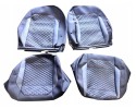 VW T5 T6 MULTIVAN SEAT UPHOLSTERY FRONT AND REAR SET 7E5881806ED 7E5881405DG Catalog number of substitutes 7E5881806ED 7E5881405