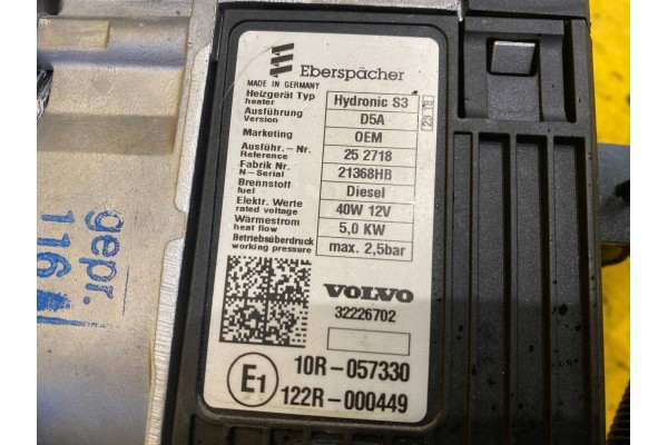Kit Completo Webasto Volvo XC40 II 32226702 Desde 2017