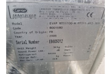 Evaporador de unidad de refrigeración CARRIER TRANSICOLD MTS1100-H