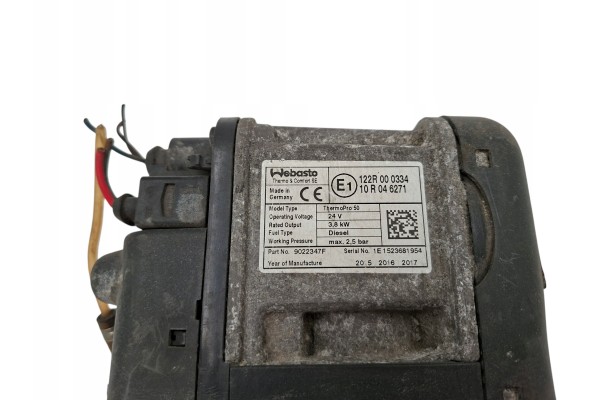 PARKING HEATER MERCEDES ACTROS MP4 ANTOS TP50 A9608304961 Car type trucks