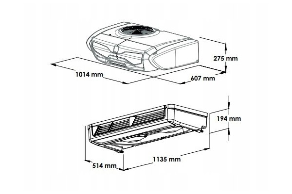 ZANOTTI Z350 12V R452a refrigeration unit with external power supply Catalog number of the part CEL3155