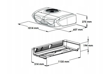 ZANOTTI Z350 12V R452a refrigeration unit with external power supply Catalog number of the part CEL3155