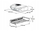 ZANOTTI Z350 12V R452a refrigeration unit with external power supply Packaging status original