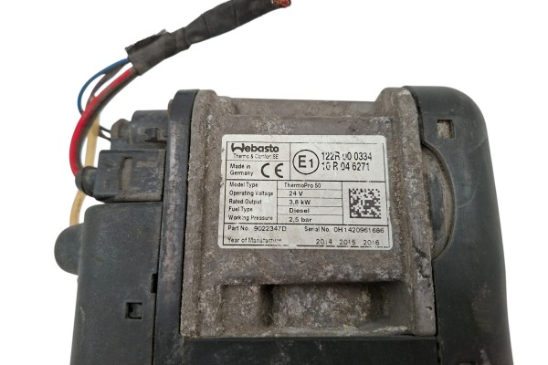 PARKING HEATER MERCEDES ACTROS MP4 ANTOS TP50 A9608305761 Car type trucks